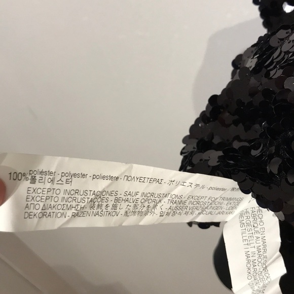 Zara black sequins dress - Picture 14 of 14